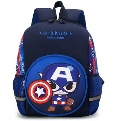SYGA Children's Backpack with Cartoon Pony Print Nylon School Bag Suitable for 3-6 Years Old (Pink)