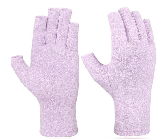 MOMISY Arthritis Gloves (Purple, M)