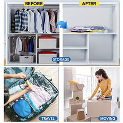 Smart Saver Vacuum Pump for Packing, Electric Pump for Vaccum Storage Bags, Portable Plastic Vacuum Bag Pump for Compression Comforter, Clothing (Storage Bag Not Included)