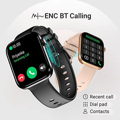 CrossBeats Everest 2.0 | Latest 2026 Smart Watch for man | 1.43" AMOLED Always ON Display Bluetooth Calling Rugged Outdoor Smartwatch | Upto 15 Days Battery Life 100+ Sports Mode Flash Light (Black)