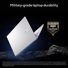 ASUS Vivobook 15,12th Gen,Intel Core i3-1215U (Intel UHD iGPU/8GB RAM/512GB SSD/FHD/14 Inch/60Hz/Chiclet Keyboard/42WHrs/Windows 11/Office 2021/Cool Silver/1.40 kg) X1504ZA-NJ322WS