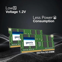 Geonix 4GB DDR4 Laptop RAM 2400 Mhz, 5 Years Warranty