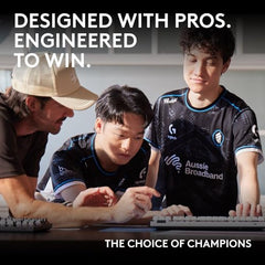 Logitech G PRO X Superlight 2 DEX Lightspeed Wireless Gaming Mouse, 60g Pro-Grade Lightweight Mouse with 5 Programmable Buttons, 44k DPI Sensor, USB-C Charging, for PC/Mac - White