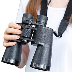 KENKO Mirage Binoculars 16x50, Porro Prism Type, Magenta Coating, Having 16X Magnification & Objective Diameter 50mm, Perfect for Bird Watching and Starry Sky Observation, Black (Made in Philippines)