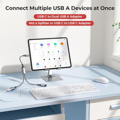 Type C to 3.5mm Audio Jack Connector/Adapter 6 months Warranty with DAC