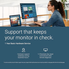 Dell S3425DW Curved Screen USB-C 34 Plus 3440 x 1440 to 120Hz 21:9 Screen, VA Panel, AMD FreeSync Premium, 99% sRGB, 95% DCI-P3, Built-in Speakers, 3000:1 Contrast Ratio