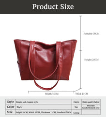 SYGA Women's Crossbody Bag, Single Shoulder Strap, Zipper Closure, Genuine Leather, Burgundy