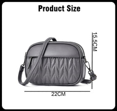 SYGA Women Small Bag Cross-Border Foreign Diamond Shoulder Bag(Grey)
