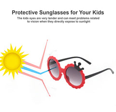 SYGA Kids Goggles, Modern Stylish Eyewears for Boy's and Girls, Crown Style - Beige- Pack of 1