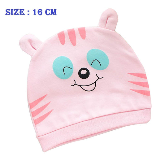 SYGA Newborn Baby Cap Soft & Cotton Eye Design Infant Unisex Small Cap 0-6 Month Blue