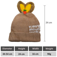 SYGA Baby Winter Cap for Infant Ear proction Wool Cap 6-24 Month - Blue