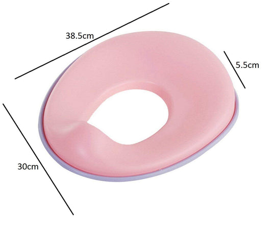 SYGA Children Toilet Training Seat for Infant Boys and Girls, Toilet seat Baby Potty Seat (Blue)