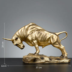 SYGA Lucky Taurus Decorative OrnamentsOffice Desktop Business High-End Bookcase