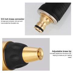 SYGA Metal Garden Spray,Metal Watering Nozzle,Leak -Proof Hand Sprayer Hose Gun for Washing Dogs, Pets and Car Wash