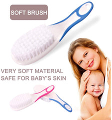 SYGA 6 Pcs Health Care Kit for Newborn Baby Kids Nail Hair Grooming Brush - Pink