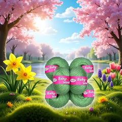 M.G ENTERPRISE MG Baby MelonKnitting Wool 200 Wool Thread for Crochet & DIY Craft Projects