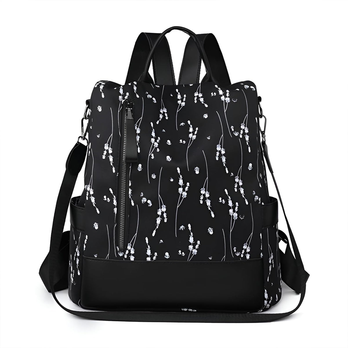 SYGA Women's Floral Backpack – Breathable Travel Bag with Soft Build and Smart Storage