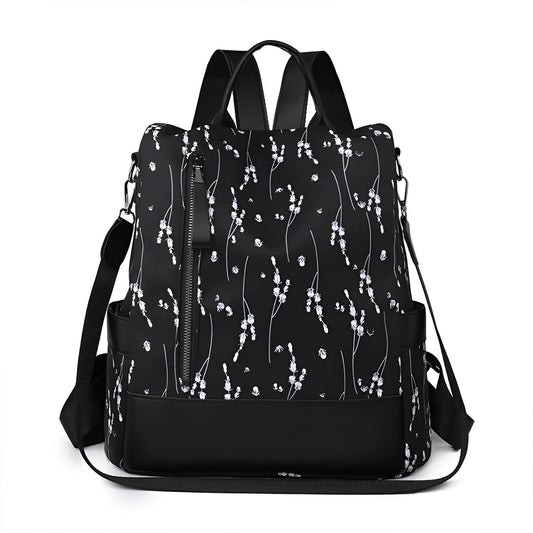SYGA Women's Floral Backpack – Breathable Travel Bag with Soft Build and Smart Storage