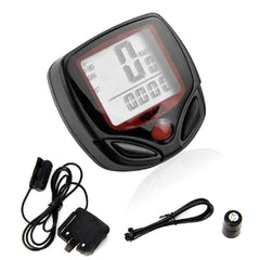 SYGA Bicycle Accessories 15-Functions Bike Speedometer LCD Display Cycling Odometer
