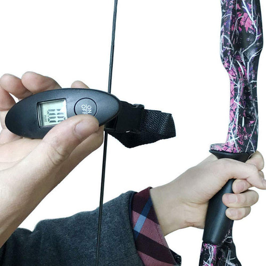 Syga Plastic Digital Compound Long Bow Scale for 88 Lbs Draw Weight (Black)