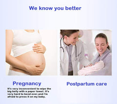 Syga Mom Washer Peri Bottle for Postpartum Care Perineal Recovery After Birth (Pink, Blue)