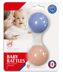 SYGA 1 Piece Baby Rattle Toy Plastic PP boilable and sterilizable BPA Free Toy_ABCD
