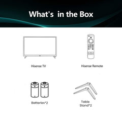 Hisense 100 cm (40 inches) A4Q Series Full HD Smart TV 40A4Q