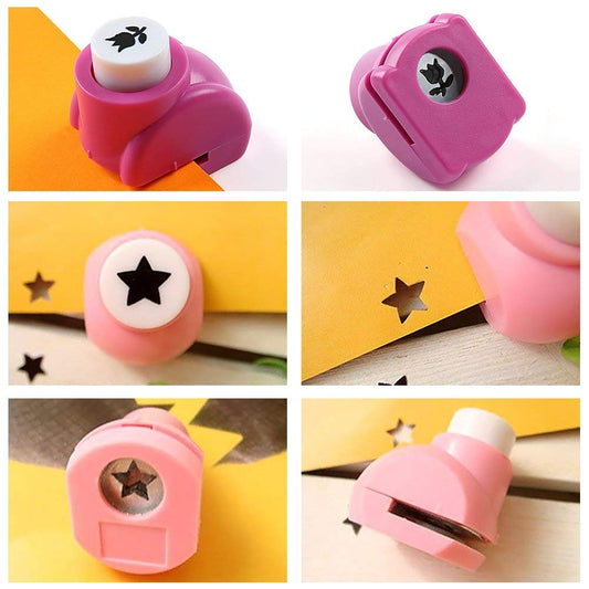 SYGA Pack of 40 Mini Art & Craft Paper Punch for Kids Project,Scrap Book & Festival Cards