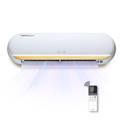 Lloyd Stellar Grace 1.5Ton 5 Star Wi-Fi Inverter Split AC (6 in 1 Expandable,Mood Lighting, In-Built Air Purifier, Direct Voice Command, White & Warm Grey with Wooden Finish, New Launch GLS18V5FWMGT)
