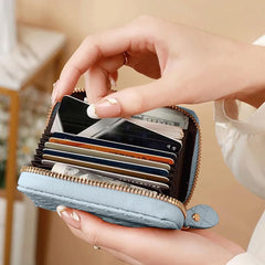 SYGA Simple Card Holder for Women, Large Capacity, Multiple Card Slots All-in-One Wallet