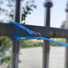 SYGA Set of 6 Clothes Lines Windproof Laundry Line for Outdoor Indoor Home Laundry Drying Rope 5 Meter, Pack of 6 (Each Cloth String is 5 Meter Long)(Random Color)
