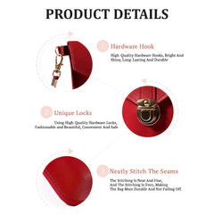 MOMISY Cell Phone Holster Bag-Red