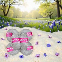 M.G ENTERPRISE MG Baby MelonKnitting Wool 200 Wool Thread for Crochet & DIY Craft Projects