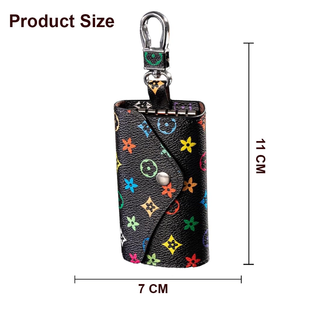 SYGA Car Key Bag Creative Style Car Zipper Fashion Protective Case for Men and Women(VVSTAR-Black-Style-5)
