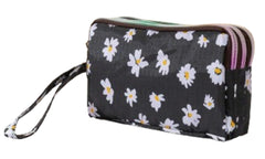 MOMISY Women's Girls Clutch | Zipper | Ladies Purse Wallet Girls (Daisy)