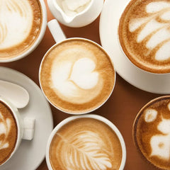SYGA 16pcs Creative Nice Coffee Stencil Coffee Template Strew Spray Art Stencils
