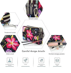 MOMISY Women's Girls Clutch | Zipper | Ladies Purse Wallet Girls (Azalea)