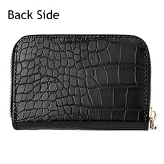 SYGA Women's Card Holder Coin Purse Multi-Card Slot Pu Pickup Case Zipper Small Wallet Driver's License Bag