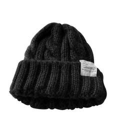 SYGA Warm Winter Knitted Hat Women Fashion Beanie Winter Cap (Above 15 Year) Blue