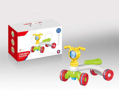 SYGA Baby Balance Bikes Bicycle Children Walker 10 Month -24 Months Toys for 1 Year Old No Pedal Infant 4 Wheels Scooter Toddler First Birthday Gift