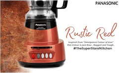 Panasonic Heavy Duty Mixer Grinder For Kitchen MX-AV425 (Sunstone Orange) Elements Series Powerful 1500W (MMLW) 4 Jar (Three-304 Stainless Steel & 1Juicer Extractor Jar) | 5 Years Motor Warranty