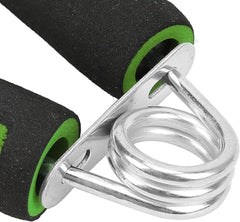 MOMISY Foam Hand Grip Strengthener/Training/Hand Exercise/Hand Gripper/Forearm Exerciser for Finger Exercise/Gym Workout Equipment to Use in Home and Gym for Men/Women (Green)