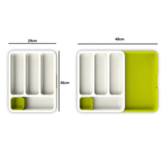 SYGA Spoon Organizer Drawer Store Expandable Cutlery Tray