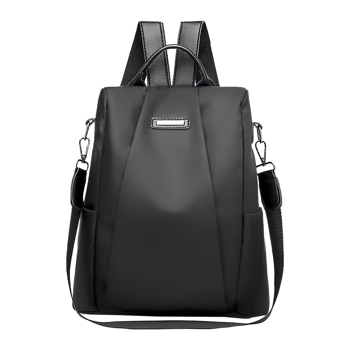SYGA Women Backpacks Simple And Versatile Oxford Cloth Women's Bag (Black)