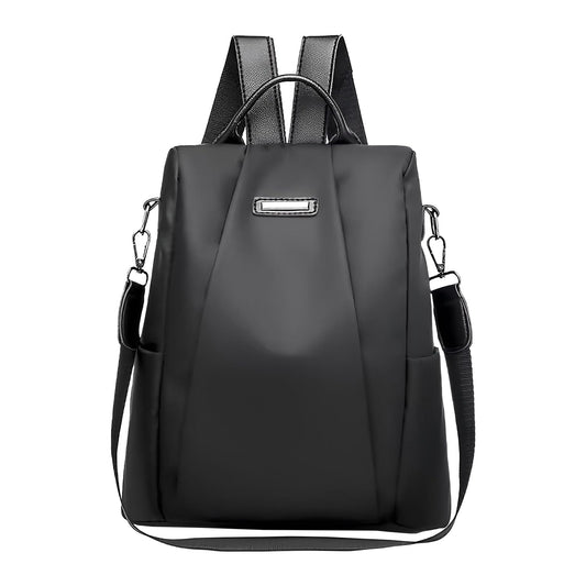 SYGA Women Backpacks Simple And Versatile Oxford Cloth Women's Bag (Black)