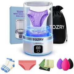 Mini Washing Machine – Portable Washer, Travel Laundry for Apartments, Dorms, RVs & Small Spaces, Mini Laundry for Baby Clothes, Compact Underwear washer