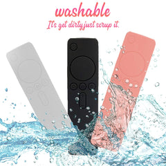 SYGA Anti Slip Silicone Protective Case/Cover or Xiaomi Mi TV Box Remote Controller Cover (for MI Xiaomi TV Box 3 3c 3s 3pro), Black