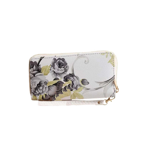 MOMISY Women's PU Leather Clutch Purse, Party Wedding Wallet with Zipper (Black)