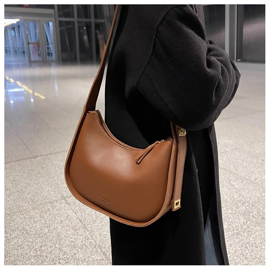 SYGA Fashion Small Bag Women's Bag Popular Shoulder Messenger Bag (LightBrown)