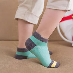 MOMISY 5 Pairs Tube Socks for Toddlers Infant Kids Baby Girl Boys (3Color, 3 Year to 5 Year)